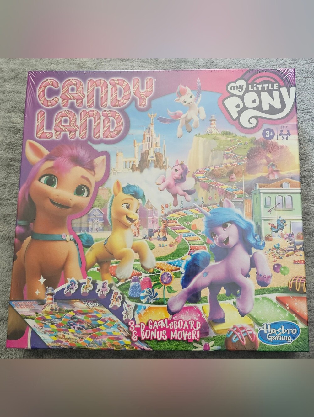 Candy Land My Little Pony Edition Preschool Board Game, 3+ NIB Sealed
